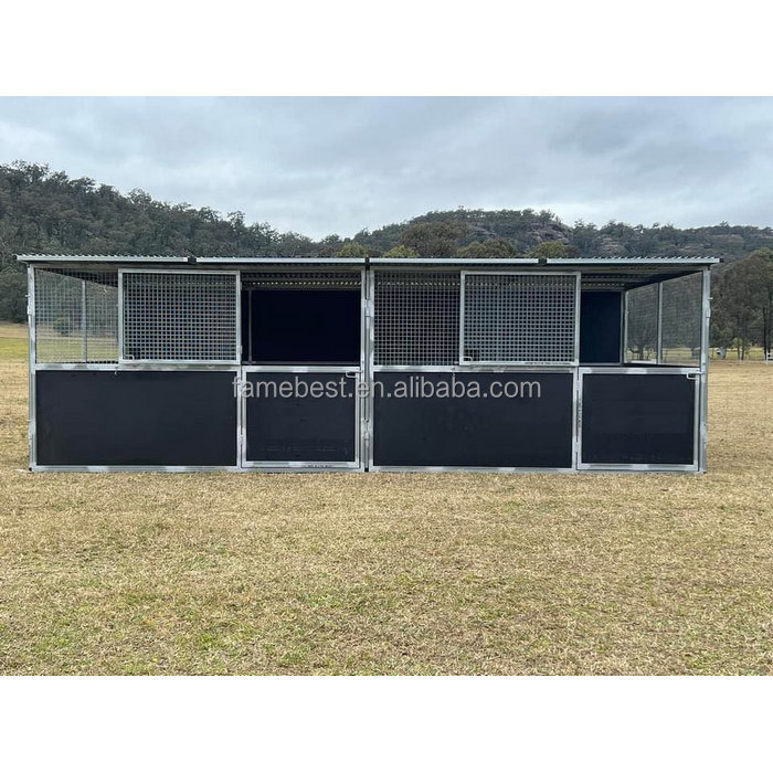 European Horse Stalls Fronts and Horse