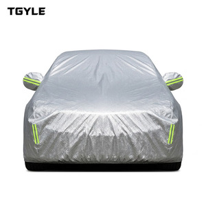 Funda para Auto <span class=keywords><strong>de</strong></span> PEVA y Algodón, Impermeable, con Protección UV del 99% y Rechazo <span class=keywords><strong>de</strong></span> IR del 90%, Acabado Brillante, para Exteriores, Venta al Por Mayor - Product Image 1