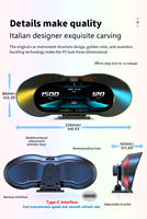 Nouveau modèle 2026 HUD P5 Compteur de vitesse Affichage tête haute avec alarme multifonction Compteur automatique OBD2 Jauge de voiture Écran LCD Accessoires de voiture