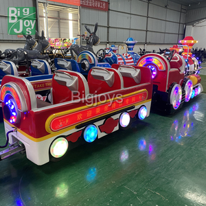<span class=keywords><strong>Tren</strong></span> Eléctrico Popular para Parques de Diversiones, <span class=keywords><strong>Tren</strong></span> sin Rieles para Niños y Adultos en Oferta - Product Image 3