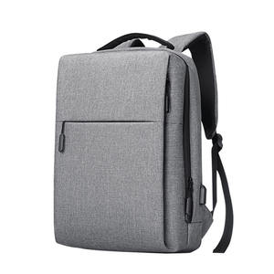 Custom Oem Custom Design Slim Waterproof <b>Laptop</b> <b>Backpack</b> Men <b>Women</b> Arrival Usb Charging Port Polyester School Travel - Product Image 4