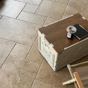 אריחי קיר ורצפה קרמיים ופורצלן בדוגמה צרפתית 12 מ\"מ - ספיגת מים נמוכה <0.5%, נגד החלקה R10-R13, מגוון עיצובים DIY - Product Image 2