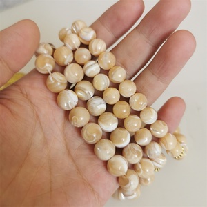 Natural Shell Tasbih 33 Beads Tasbeh Muslim Prayer Colour Rosary 8mm 10mm Round Tasbeeh Sibha Misbaha Islamic <strong>Masbaha</strong> - Product Image 6