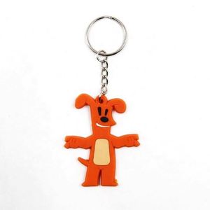 Wholesale <b>Custom</b> Personalized Logo Printing Sublimation Car <b>Keychain</b> Soft PVC Promotional Carabiner <b>Keychain</b> - Product Image 5