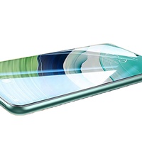 Nouveau protecteur d'écran en verre trempé 3D incurvé tendance, design ultra-fin, anti-espionnage, qualité AAA, pour téléphone portable