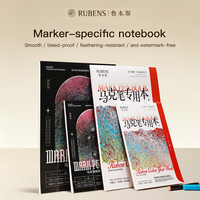 Neues Design Rubens Künstler-Markerpapierbuch 120g/m² 30 Blatt A5 A4 Marker Perfekt passendes Zubehör für professionelle Kunstliebhaber