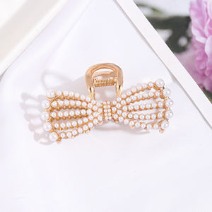 Accessori per capelli con fiore di perla di ZOYU per capelli moda 7cm dolce stile carino in metallo per capelli per Wome e ragazze - Product Image 2