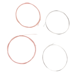 Set di corde per mandolino da 8 pezzi, assortimento di parti di ricambio in acciaio inossidabile, accessori per musicisti - Product Image 3