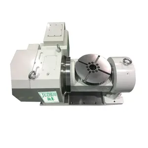 Presisi Tinggi 5 Axis CNC Rotary Meja Diameter 200 Mm untuk Mesin Pusat TDNC-200