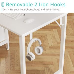 Ama zon โต๊ะคอมพิวเตอร์แล็ปท็อปโต๊ะเล่นเกมโต๊ะเรียนพร้อมชั้นเก็บของเฟอร์นิเจอร์สำนักงานบ้านขายส่ง - Product Image 5