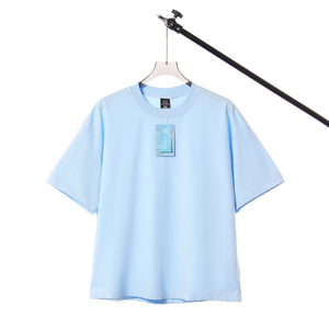 Camiseta de Manga Corta para Hombre, Estilo Urbano, Nueva Colección, Tejido Sorona de 240g, Protección Solar, Transpirable, Corte Holgado - Product Image 5