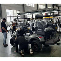 Carrito de Golf Americas Choice, Buggy de 4 Plazas, 72V, Litio, DOT, Color de Carrocería Personalizable, Caja Trasera Adicional, Almacenamiento Extra, Mercado Estadounidense