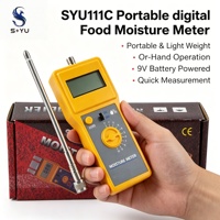 SYU111C OEM Testeur d'humidité portable personnalisable pour viande séchée (bœuf) et transformation alimentaire, haute précision ±0,2%