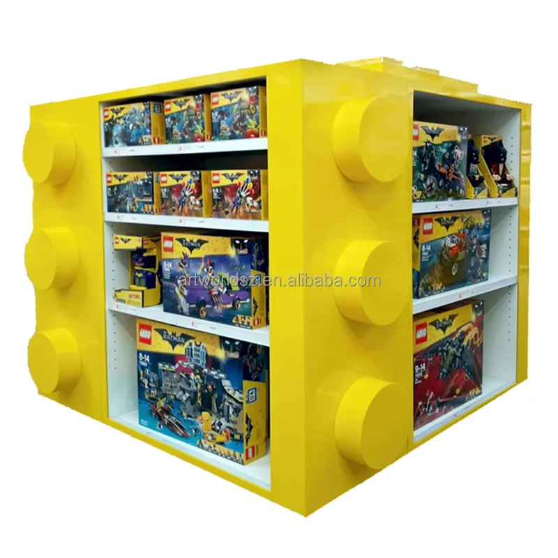 Artworld Displays Personalizado Modern Wood Toy Store Display E Store Móveis Loja Display Racks Para Crianças Toy Shop Decoração