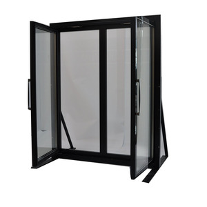 Refrigerador sin llamar/Congelador Puertas de exhibición de vidrio Cerveza Cueva Cámara fría Nevera Puerta delantera y trasera - Product Image 3