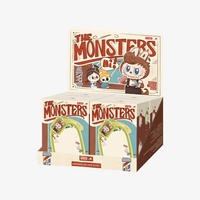 Authentique POPMART Labubu the Monsters Hair Salon Series Display Bag Blind Box Jouets Tendance Adorables Boîtes Mystères Étui de Décoration