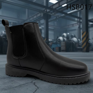 LXG, Stivali Protettivi Popolari Palestinesi a Caviglia, Protezione del Piede, Stivali di Sicurezza in Pelle Crazy Horse di Qualità HSB009 - Product Image 4