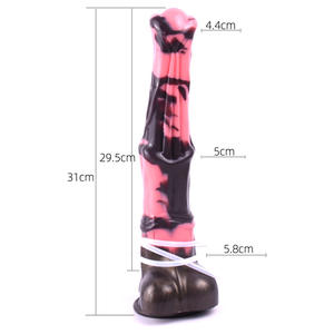 Moule de gode souple en silicone pour femmes énorme gode anal gonflable <span class=keywords><strong>cheval</strong></span> avec fonction d'éjaculation diverses options pour le plaisir - Product Image 5