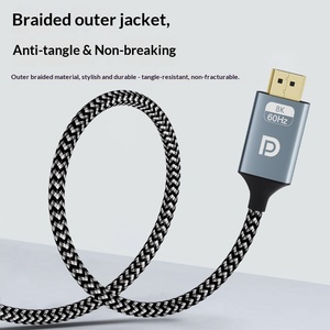 <span class=keywords><strong>C</strong></span>âble <span class=keywords><strong>USB</strong></span> Type <span class=keywords><strong>C</strong></span> <span class=keywords><strong>vers</strong></span> <span class=keywords><strong>DisplayPort</strong></span> 6FT, ultra haute vitesse 32,4 Gbps, 8K 60Hz, 4K <span class=keywords><strong>144Hz</strong></span>, compatible Thunderbolt 4/3, <span class=keywords><strong>DisplayPort</strong></span> 1.4 - Product Image 3