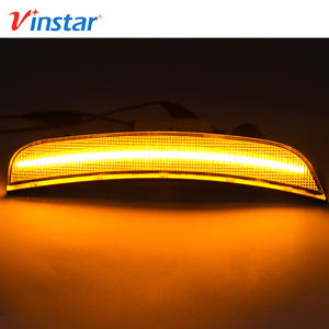 Vinstar SAE DOT LED feu de position latéral pour <span class=keywords><strong>Fiat</strong></span> <span class=keywords><strong>500</strong></span> <span class=keywords><strong>Abarth</strong></span> 2012-2017 ambre rouge avant arrière ventes d'usine bonne qualité - Product Image 4