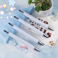 Stylo bille rétractable multifonctionnel en métal personnalisé avec insertion photo - Cadeau promotionnel de luxe, pointe 0,38 mm, encre noire