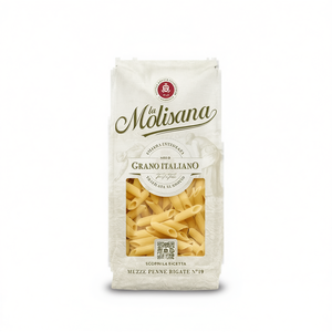 Pasta Molisana N. 019 Mezze Penne Rigate di Grano Duro Non Raffinato, Confezione da 24 Pezzi da 500g - Product Image 3
