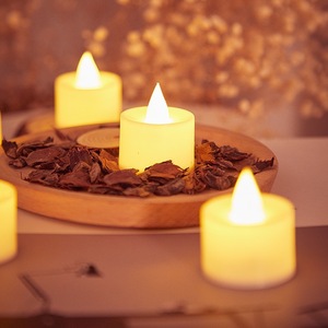 Lãng mạn dẫn điện tử nến Đèn Sáng Tạo nhựa trang trí cho Giáng sinh cảnh sinh nhật ngày Valentine đề nghị cảnh - Product Image 5