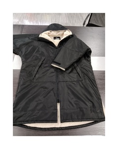Water Sport Adult <strong>Surf</strong> Poncho Waterproof Sherpa Fleece Lining Warm Beach <strong>Surf</strong> Changing Robe Beach <strong>Coat</strong> - Product Image 5