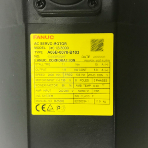 Motor Servo AC Original FANUC Japón Probado A06B-2078-B107 Proveedor de Repuestos - Product Image 2