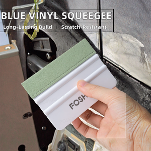 Espátula de Vinilo Azul Económica de Fábrica 7.3*10CM, Espátula Flexible de Plástico y Fieltro para Impresión de Películas de Transferencia, 1 Año de Garantía - Product Image 2