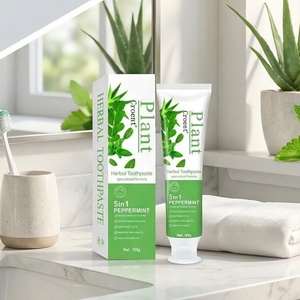 Crème blanchissante <span class=keywords><strong>anti</strong></span>-<span class=keywords><strong>mites</strong></span> à l'aloe vera et à la menthe, 100g, soins bucco-dentaires naturels, vente exclusive transfrontalière personnalisée OEM - Product Image 5
