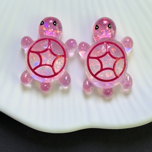 Sachet surprise Tortue <span class=keywords><strong>de</strong></span> dessin animé, accessoires <span class=keywords><strong>de</strong></span> bijouterie <span class=keywords><strong>en</strong></span> <span class=keywords><strong>résine</strong></span> pour nail art DIY, faits main, technique d'émail coulant, best-seller - Product Image 6
