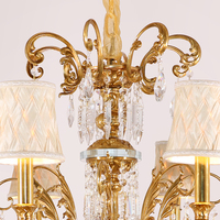 Plafonnier en cristal au design européen contemporain, luminaire décoratif d'intérieur classique, article de luxe, idéal pour une maison