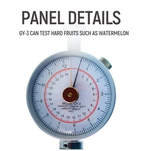 Draagbare Aanwijzer <span class=keywords><strong>Fruit</strong></span> Hardheid Tester <span class=keywords><strong>GY</strong></span>-<span class=keywords><strong>3</strong></span> <span class=keywords><strong>Fruit</strong></span> <span class=keywords><strong>Penetrometer</strong></span> Voor Appels Peren Druiven Sinaasappelen - Product Image 5