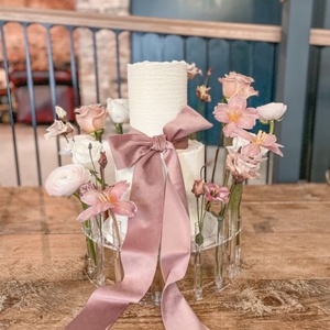 Corona Floral para Pastel de Boda, Soporte para Flores, Decoración de Mesa - Product Image 5