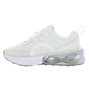 รองเท้ากีฬาสำหรับ Nike สำหรับ Air Max 2021เด็กผู้หญิงขนาด4สีขาว/สีเทา