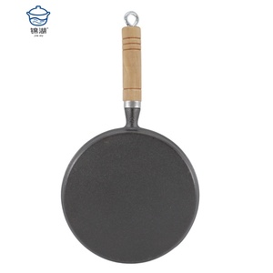 Sartén de hierro fundido tradicional china al por mayor <span class=keywords><strong>para</strong></span> cocinar bistec-sartén antiadherente sin recubrimiento de hierro fundido - Product Image 6