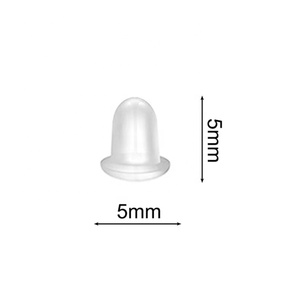 Lot de 14 embouts auriculaires transparents en bioplastique médical anti-chute pour le nez et les oreilles – Vente en gros - Product Image 3