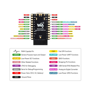 ESP32-C5 บอร์ดพัฒนา Wi-Fi 6 แบบดูอัลแบนด์ ESP-IFD บอร์ดโมดูลที่เข้ากันได้กับ Arduino สำหรับการสร้างต้นแบบ IoT - Product Image 2