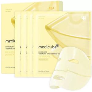 Mascarilla Facial Nocturna Reafirmante y Antienvejecimiento con PDRN y Colágeno Rosa Medicube 28g * 4 Unidades para Todo Tipo de Piel - Product Image 1