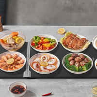Flexibles Spleiß design Elektrisch Langlebige Lebensmittel wärme schale Heizplatte Rolla ble Fast Heating Silicone Food Warming Mat