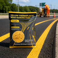 Peinture acrylique à séchage rapide pour marquage routier, norme AASHTO M249 BS3262, revêtement haute résistance à la pression pour chaussées urbaines