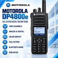 Radio portable Motorola DP4800e XiR P8660i DGP5550e VHF UHF DMR bidirectionnelle IP68 WiFi Bluetooth pour la construction et la fabrication