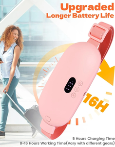 เข็มขัดประคบร้อน TENS 3 ระดับความร้อน นวดหน้าท้อง บรรเทาอาการปวดประจำเดือน - Product Image 1