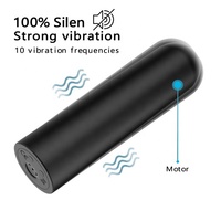 Mini Bullet Vibrator mit 10 Frequenzen Drahtlose Fernbedienung USB-Netzteil für Paar Massage oder Sexspielzeug Geschenk