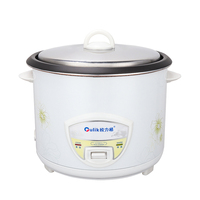 Olla Arrocera Eléctrica Antiadherente de Hierro, Vaporera Combinada, 2L-6L, con Taza Medidora, Paleta, Control de Temporizador Digital Inteligente, Ecológica
