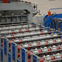 Machine de formage à froid de haute qualité pour la fabrication de tuiles de toit modèle 840, machine de formage à froid de tôles ondulées en fer, machine de formage à froid de tôles de toit double couche