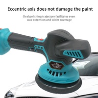 Polisseuse de voiture sans fil à batterie lithium 21V 7000mAh pour cirage, lustrage, scellement et réparation de peinture – Outil de beauté automobile