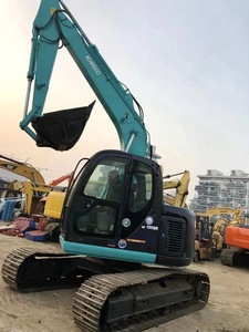 Les excavatrices de la CE Kobelco SK135SR ont utilisé la mini-excavatrice hydraulique de la chenille Kobelco de la machine 13Ton 14Ton - Product Image 2