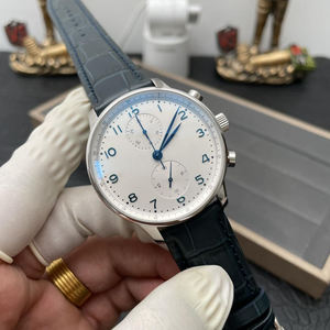 2025 Impermeable Mecánico 43mm Cronógrafo Piloto Reloj Clásico - Product Image 3